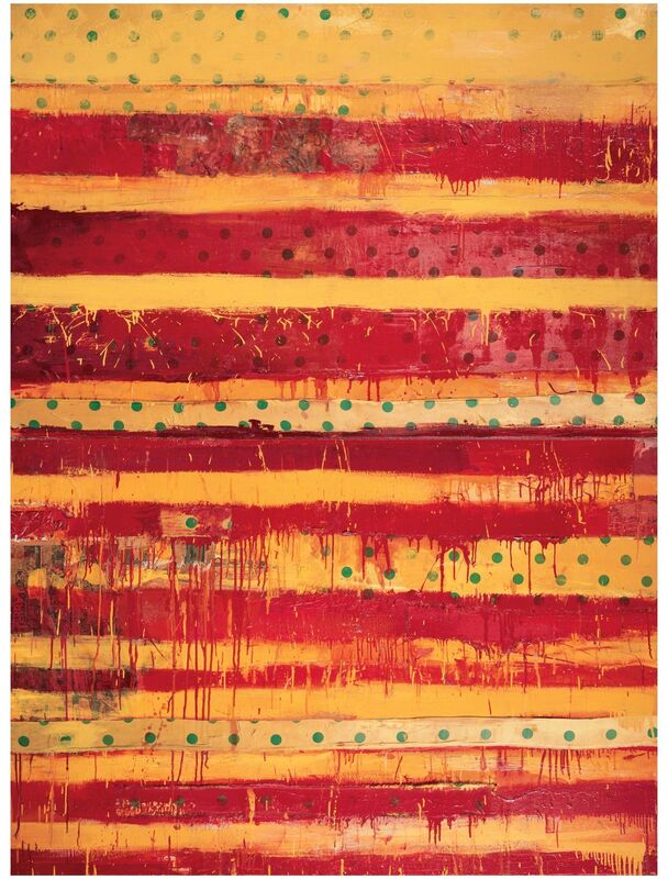 Robert Rauschenberg, ‘Yoicks’, 1954, Mixed Media, Oil, fabric, and newspaper on two canvases, Robert Rauschenberg Foundation