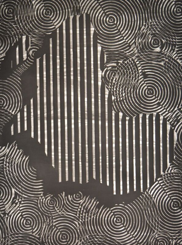 Alexandre Arrechea, ‘Mapa frente al espejo (África)’, 2016, Print, Aquatint, dry point and spit bite, Galería La Caja Negra