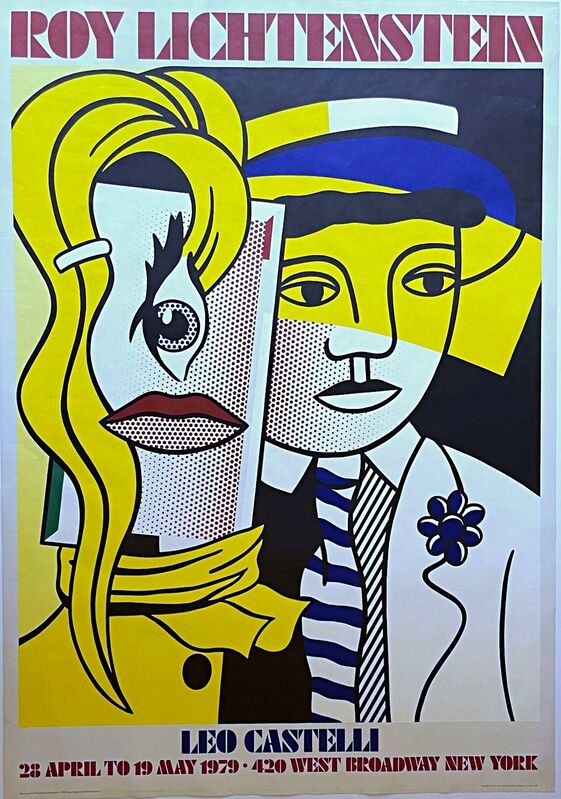 Roy Lichtenstein, ‘Stepping Out’, 1979, Posters, Offset Lithograph, Alpha 137 Gallery