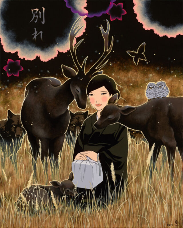 Yumiko Kayukawa, ‘Wakare (Separation)’, 2014, Painting, Acrylic on linen, KP Projects