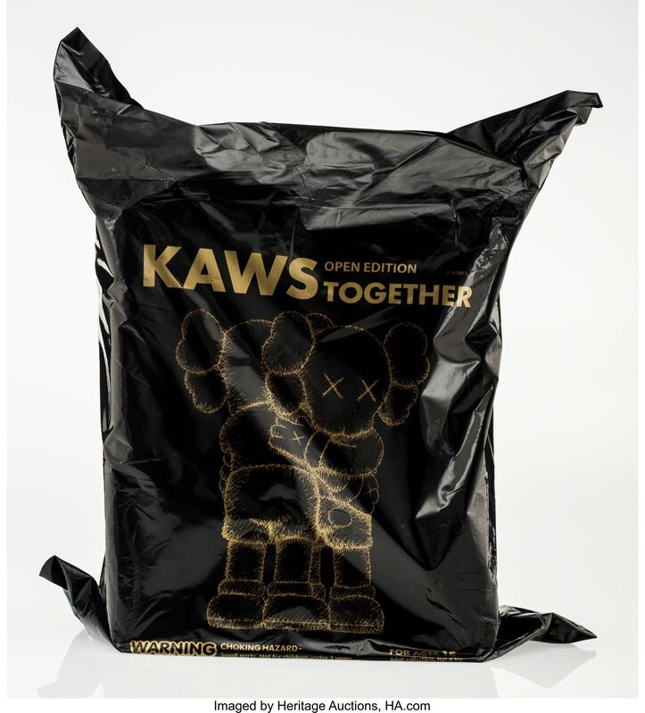 KAWS, ‘Together (Black)’, 2018, Other, Painted cast vinyl, Heritage Auctions