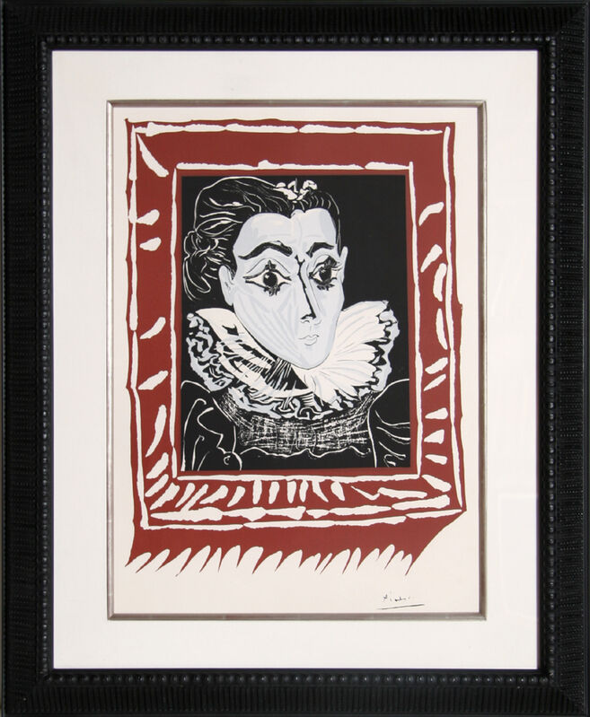 Pablo Picasso, ‘La Femme a la Fraise’, 1963, Print, Lithograph, RoGallery