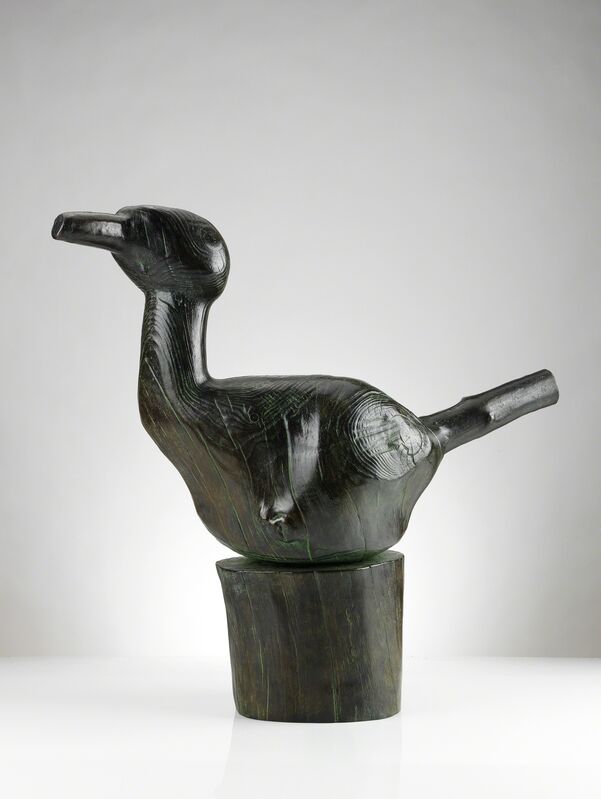 Wang Keping 王克平, ‘Bird’, 2008, Sculpture, Bronze with brown patina, Galerie Dumonteil
