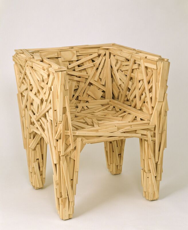 Humberto and Fernando Campana, ‘Favela chair’, 2002, Sculpture, Wood, San Francisco Museum of Modern Art (SFMOMA) 