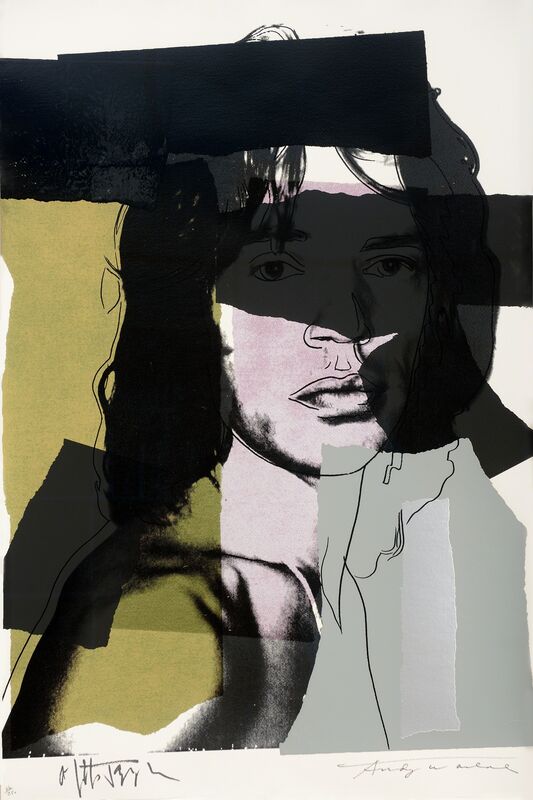 Andy Warhol, ‘Mick Jagger’, 1975, Print, Original Silkscreen, Galeries Bartoux Singapore