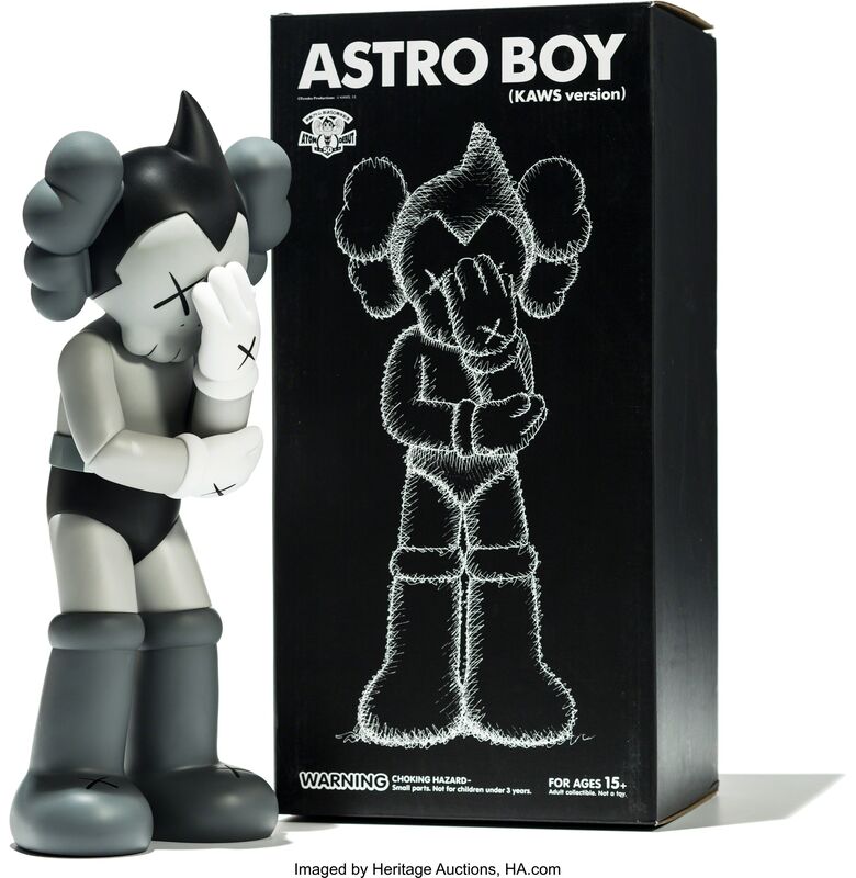 KAWS, ‘Astro Boy (Grey)’, 2012, Sculpture, Painted cast vinyl, Heritage Auctions
