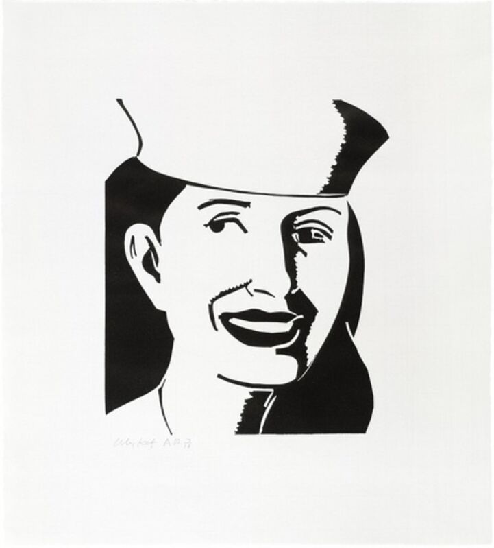 Alex Katz, ‘The Sailor Hat’, 2003, Print, Linocut on iyo glazed paper, BAM