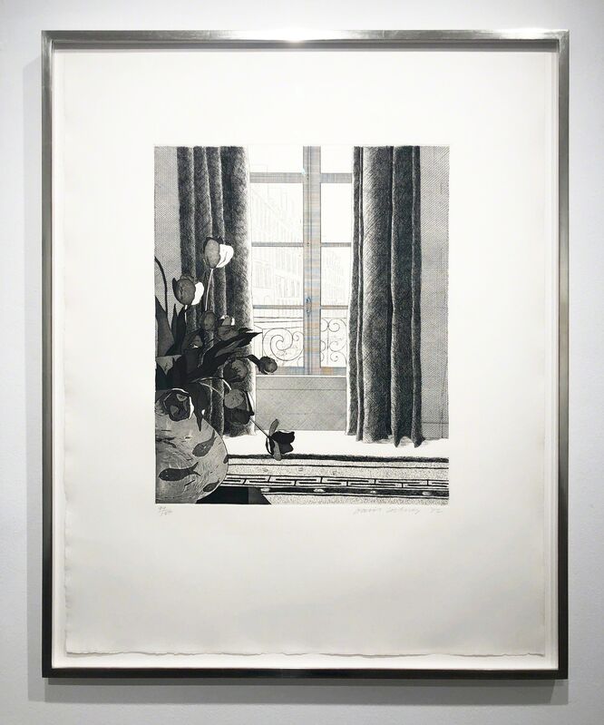 David Hockney, ‘Rue de Seine (Museum of Contemporary Art, Tokyo 111)’, 1972, Print, Etching and Aquatint, Leslie Feely