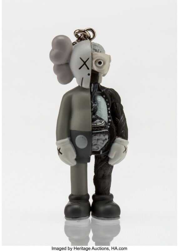 KAWS, ‘Dissected Companion (Grey), keychain’, 2010, Other, Painted cast vinyl, Heritage Auctions