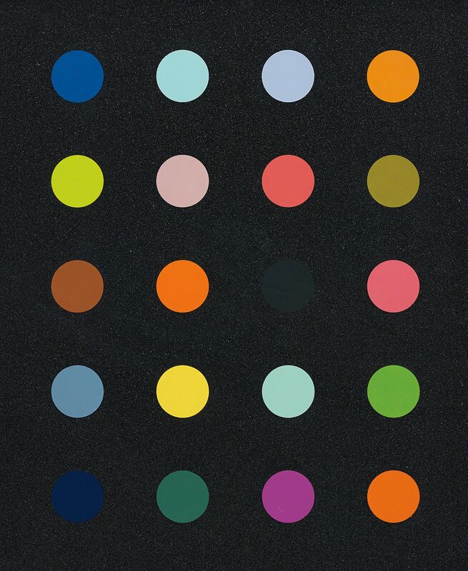 Damien Hirst, ‘Methylamine-13c’, 2014, Print, Screenprint in colours with diamond dust, on Somerset paper, the full sheet, Phillips