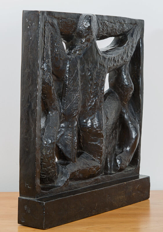Henri Laurens, ‘Femme à la Draperie’, 1932, Sculpture, Bronze with brown patina, Rosenberg & Co. 