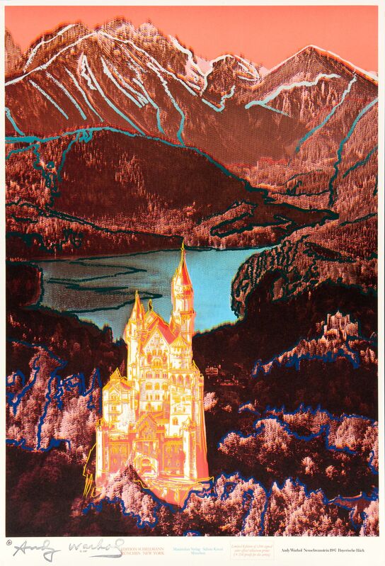 Andy Warhol, ‘Neuschwanstein’, 1987, Print, Offset lithograph with screenprint in colors, Rago/Wright/LAMA