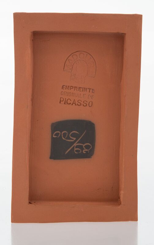 Pablo Picasso, ‘Visage d'homme’, 1966, Design/Decorative Art, Terre de faïence tile, Heritage Auctions