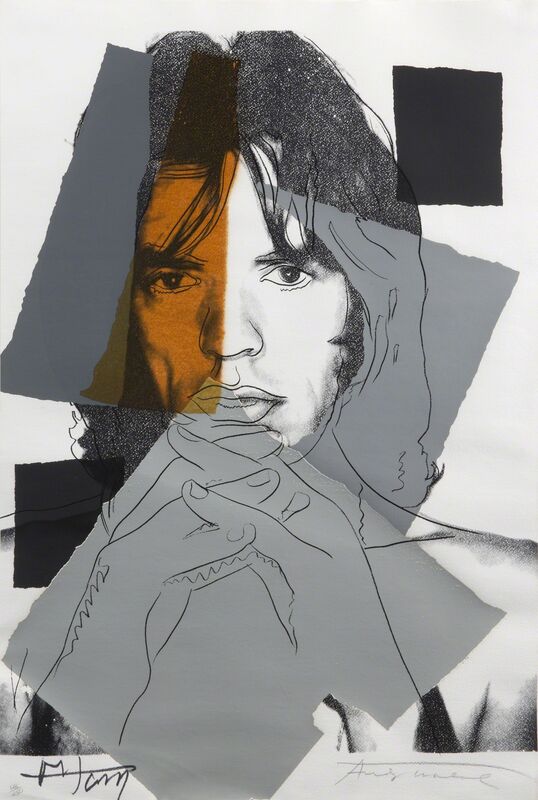 Andy Warhol, ‘Mick Jagger (F. & S. II.147)’, 1975, Print, Screenprint printed in color on Arches Aquarelle wove paper, Julien's Auctions