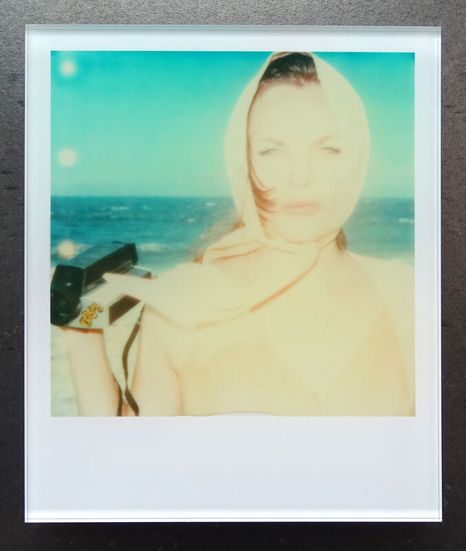 Stefanie Schneider, ‘Stefanie Schneider's Minis 'Untitled #7' (Beachshoot) ’, 2005, Photography, Lambda digital Color Photographs based on a Polaroid, sandwiched in between Plexiglass, Instantdreams