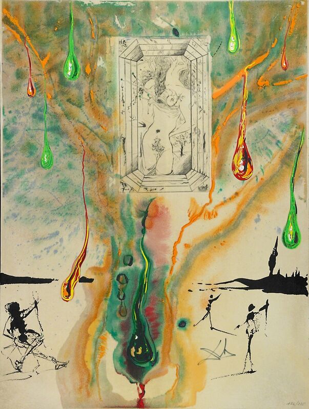 Salvador Dalí, ‘Alchimie des Philosophes’, 1976, Print, Portfolio of ten original etchings with drypoint, lithograph, silkscreen collage, precious and semi-precious gems, Rago/Wright/LAMA