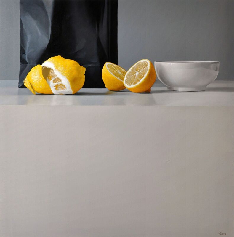 Fernando O'Connor, ‘Lemons and Bowl’, Painting, Oil on canvas, Plus One Gallery