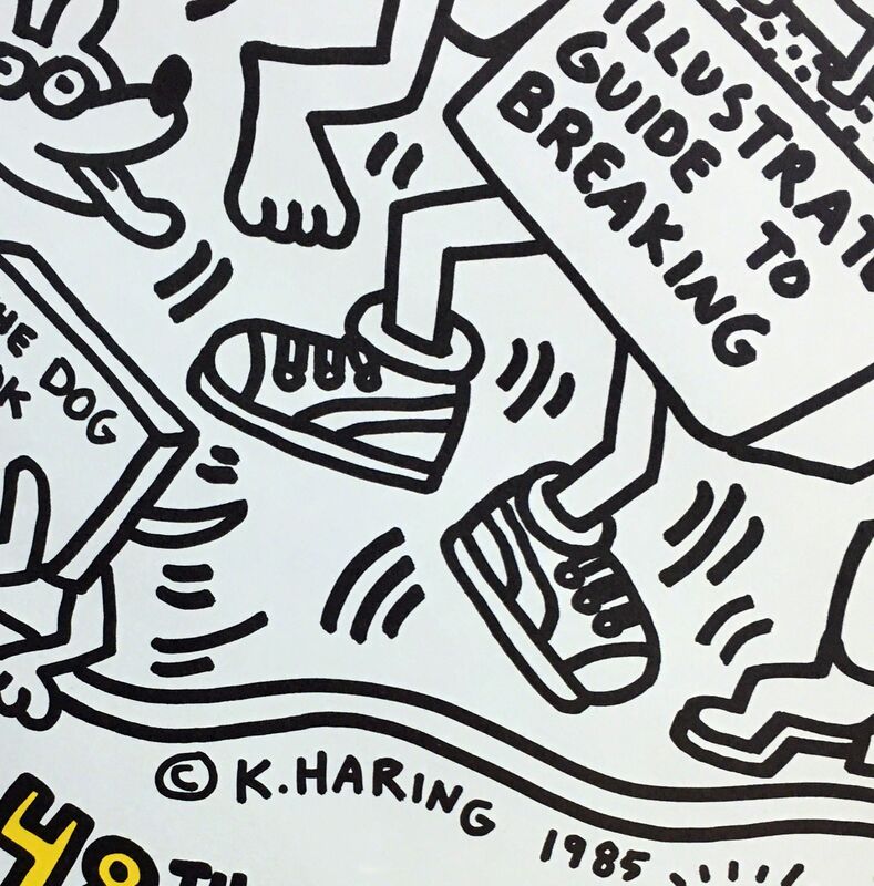 Keith Haring, ‘Keith Haring New York Is Book Country ’, 1985, Posters, Offset lithograph, Lot 180 Gallery
