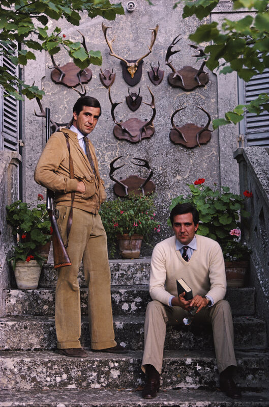 Slim Aarons, ‘Gioacchino And Gian Nicola Fiilippi’, 1982, Photography, C print, IFAC Arts