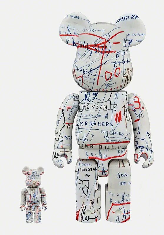 Jean-Michel Basquiat, ‘Basquiat Bearbrick 400% Companion (Basquiat BE@RBRICK)’, 2018, Ephemera or Merchandise, Vinyl figurine, Lot 180 Gallery