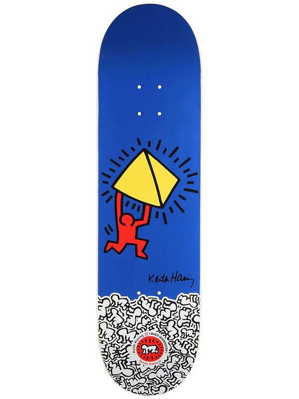 Keith Haring, ‘Keith Haring Skateboard Deck ’, 2012, Design/Decorative Art, Screen-print on Maple Wood Skateboard Deck, Lot 180 Gallery