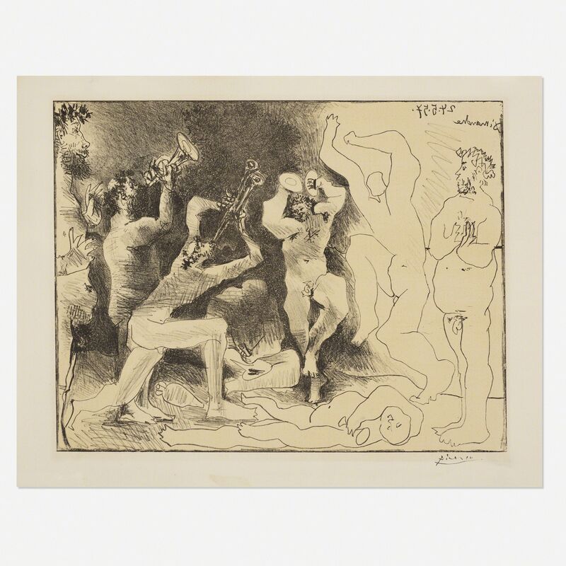 Pablo Picasso, ‘La danse des faunes’, 1957, Print, Lithograph on paper, Rago/Wright/LAMA