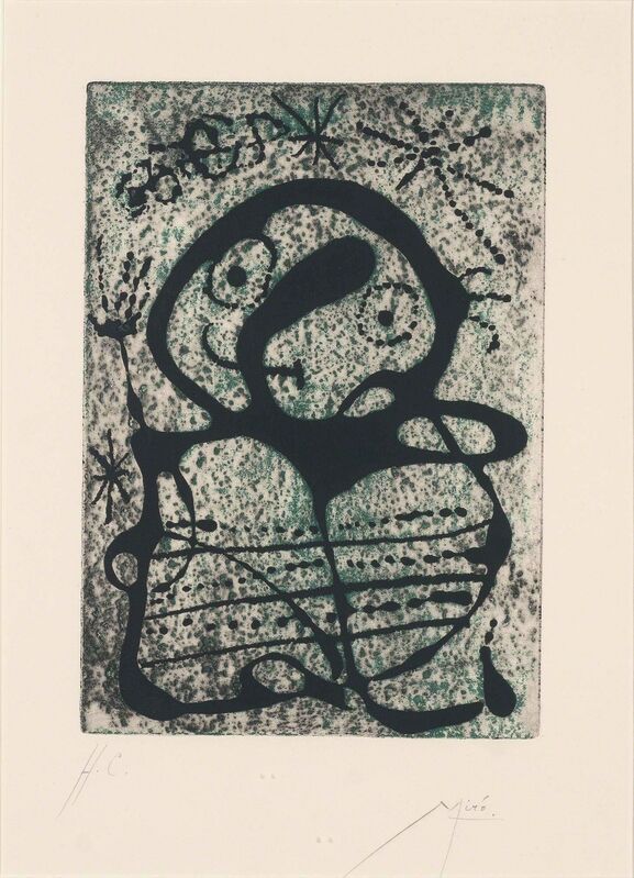 Joan Miró, ‘Constellations (Dupin 270; C. Books 58)’, 1959, Print, Color etching, on Arches paper, Doyle