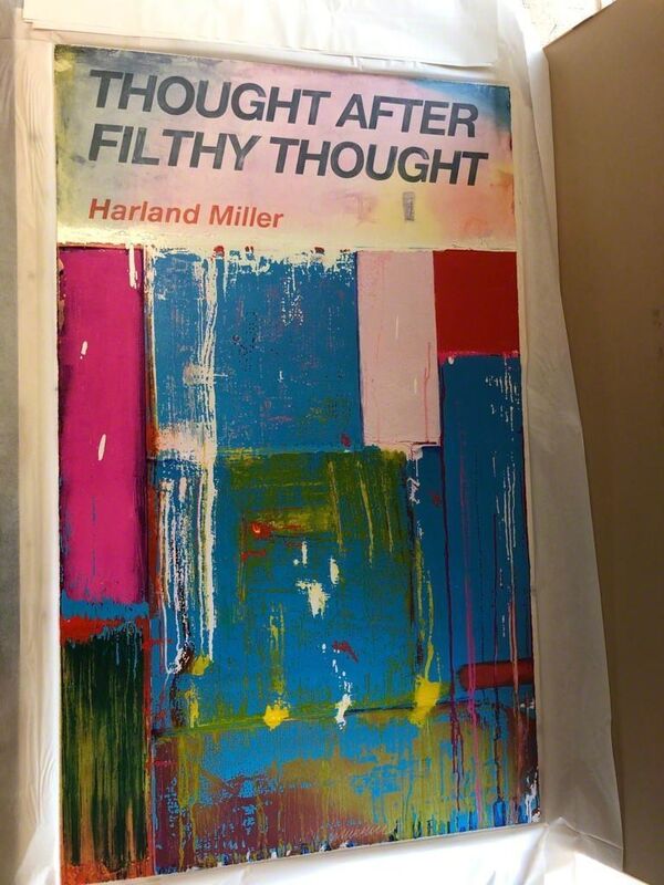 Harland Miller, ‘Thought After Filthy Thought’, 2019, Print, Etching with relief printing, Colley Ison Gallery