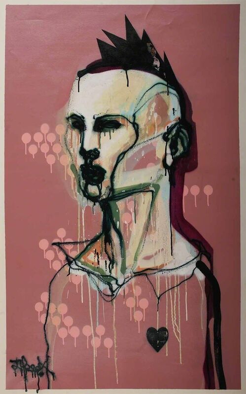 Titi Freak, ‘Traido’, 2008, Painting, Spray paint on canvas, Jonathan LeVine Projects