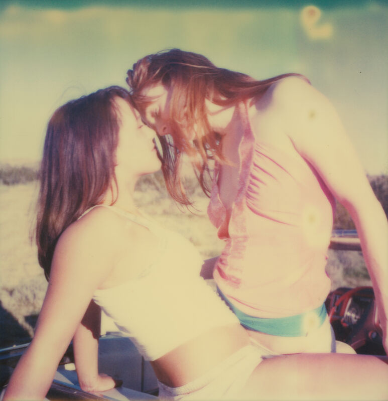 Stefanie Schneider, ‘Making out in Car (Till Death do us Part)’, 2005, Photography, Archival C-Print based on a Polaroid. Not mounted., Instantdreams