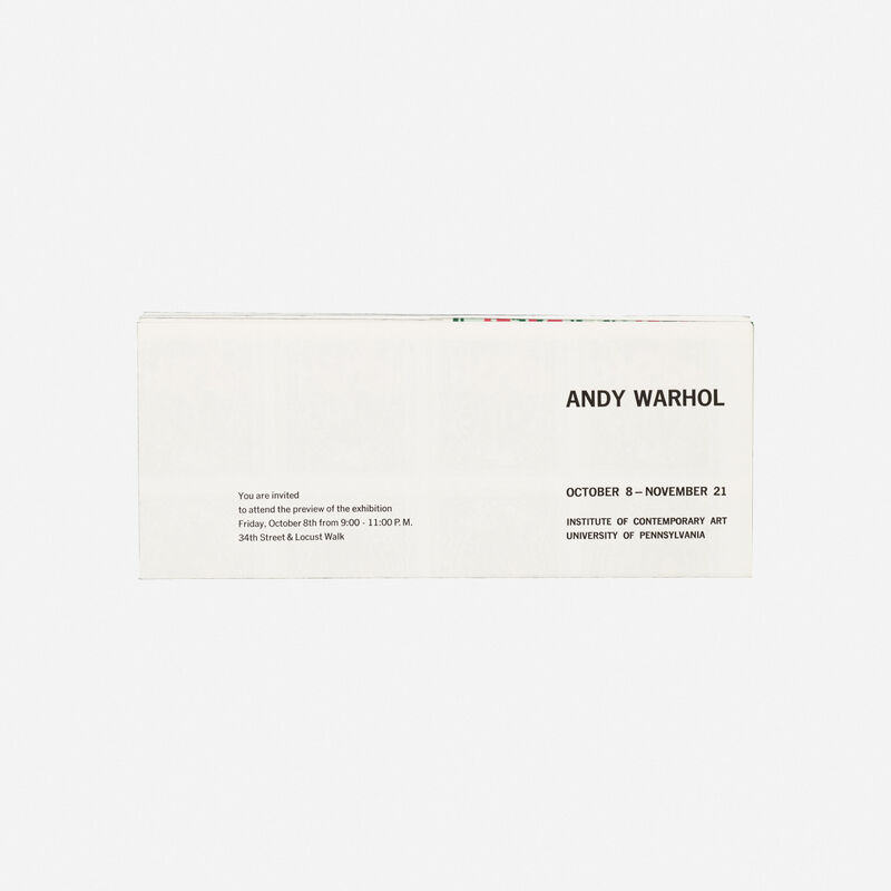 Andy Warhol, ‘S&H Green Stamps (mailer)’, 1965, Posters, Offset lithograph in colors, Rago/Wright/LAMA