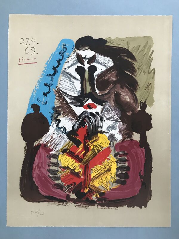 Pablo Picasso, ‘Portraits Imaginaires 27.4.69’, 1969, Print, Lithograph, Van der Vorst- Art
