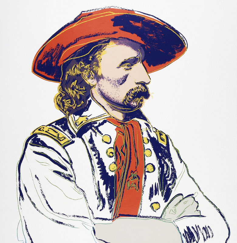 Andy Warhol, ‘General Custer, from Cowboys and Indians’, 1986, Print, Screen print in colours on Lenox Museum Board, Tate Ward Auctions