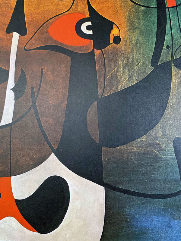 Joan Miró, ‘Kunstsammlung Nordrhein-Westfalen, Malerei des 20. Jahrhunderts Museum Poster’, ca. 1955, Posters, Original Vintage Stone Lithographic Museum Exhibition Poster, David Lawrence Gallery