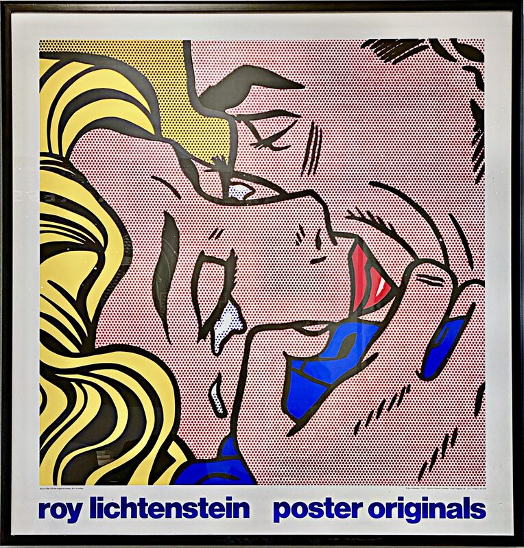 Roy Lichtenstein, ‘Kiss V ’, 1964, Posters, Screenprint on paper, Off The Wall Gallery