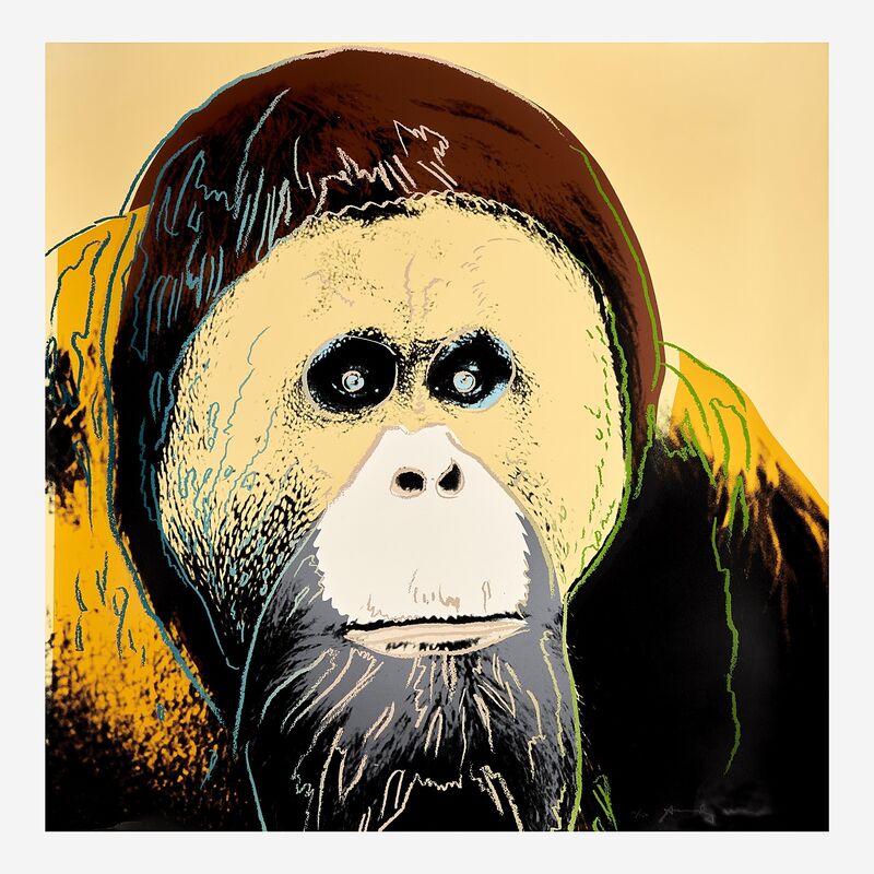 Andy Warhol, ‘Orangutan from Endangered Species Portfolio’, 1983, Print, Screenprint on Lenox Museum board, Freeman's