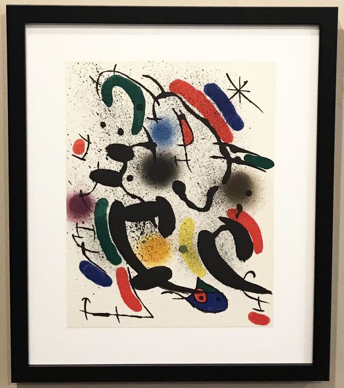 Joan Miró, ‘Plate VIII’, 1972, Print, Lithograph, Georgetown Frame Shoppe