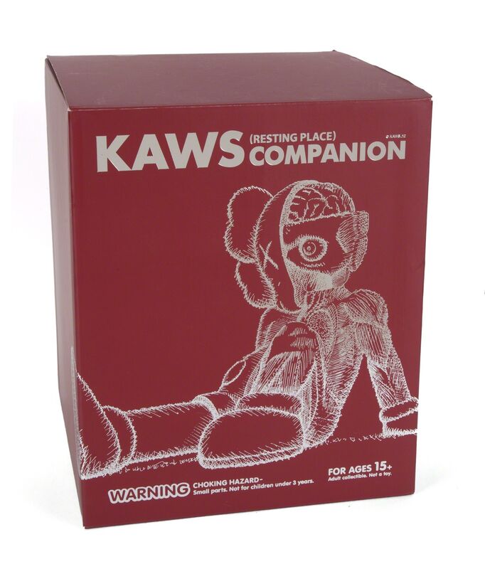KAWS, ‘Resting Place (Brown)’, 2012, Sculpture, Painted cast vinyl, Julien's Auctions