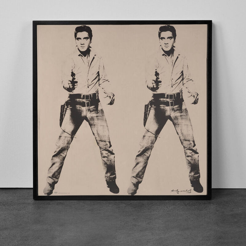 Andy Warhol, ‘Platinum Elvis’, Published by Rosenthal studio-line in collaboration with The Andy Warhol Foundation, Other, A Rosenthal transfer-printed plaque in colours, Weng Contemporary