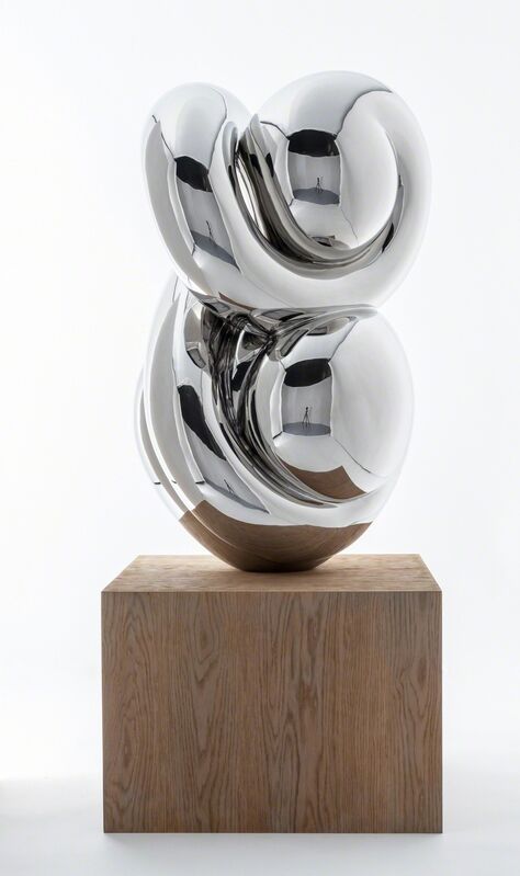 Richard Hudson, ‘TWICE’, 2016, Sculpture, Polished mirrored steel, Leila Heller Gallery