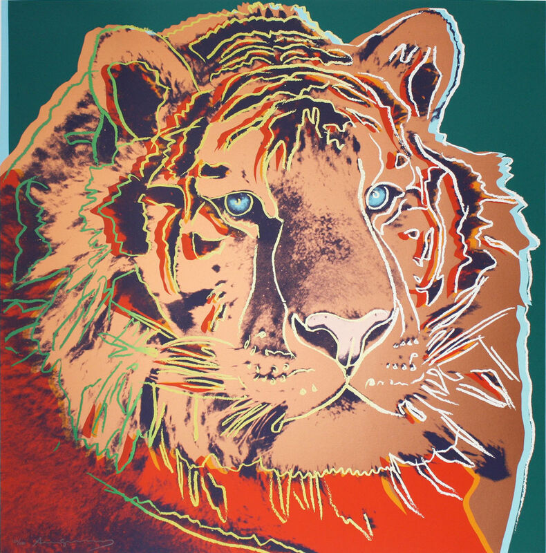 Andy Warhol, ‘Siberian Tiger (FS II.297)’, 1983, Print, Screenprint on Lenox Museum Board., Revolver Gallery