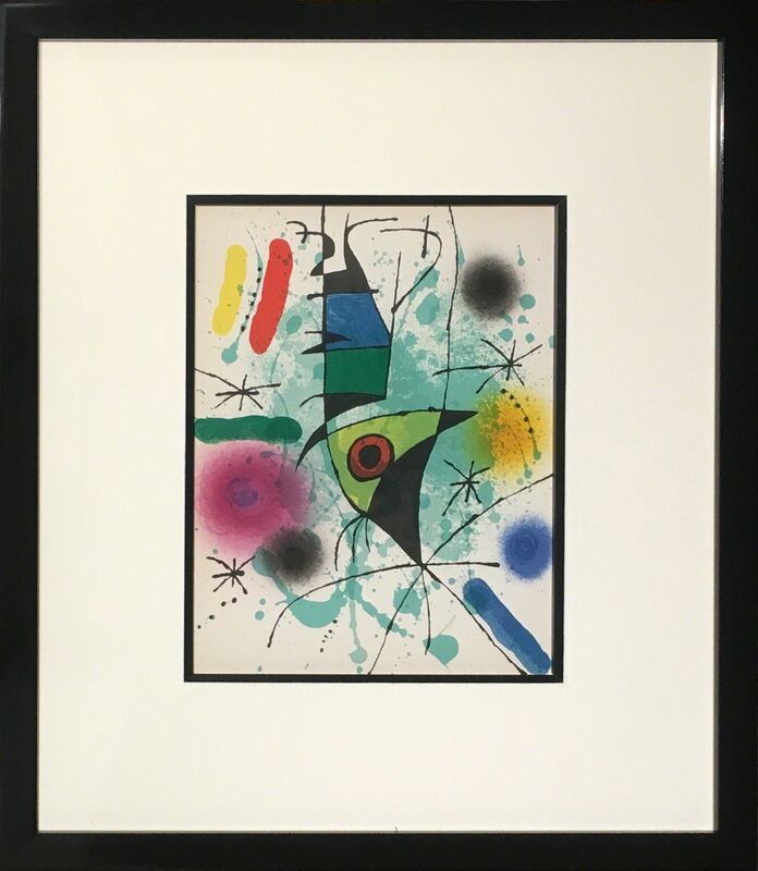 Joan Miró, ‘Litografia Original XI’, 1972, Reproduction, Lithograph on paper, Baterbys