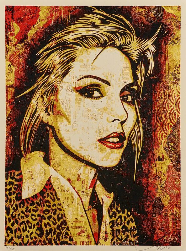 Shepard Fairey, ‘Debbie Harry’, 2010, Print, Silkscreen in colors, Rago/Wright/LAMA