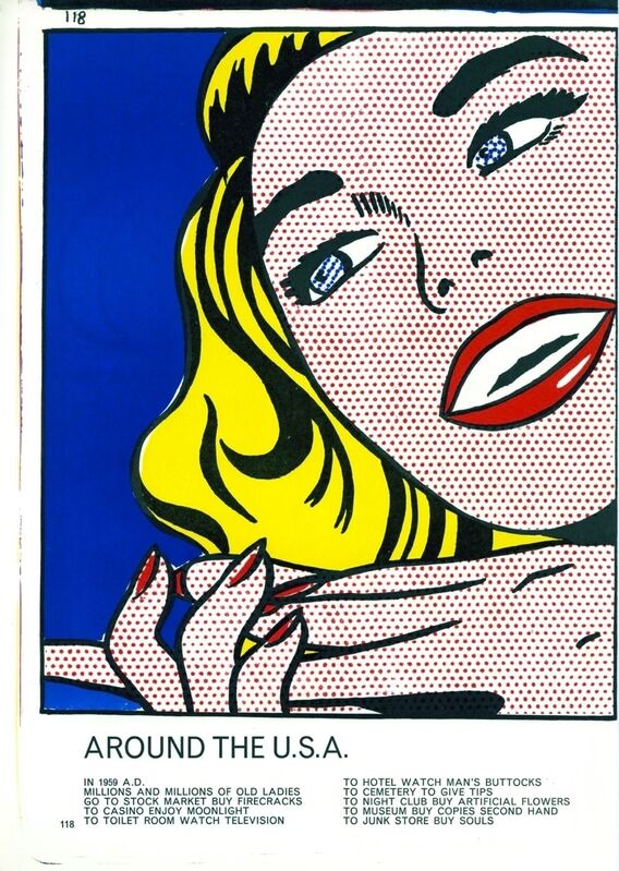 Roy Lichtenstein, ‘Girl’, 1964, Print, Original lithograph on wove paper, Samhart Gallery