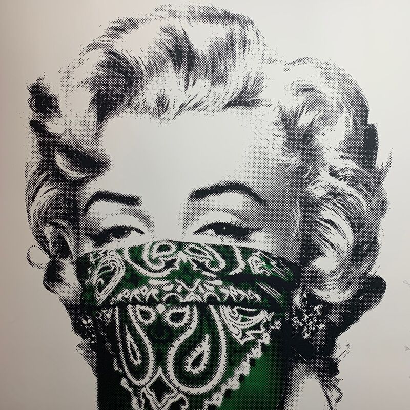 Mr. Brainwash, ‘Marilyn Monroe 2020 "STAY SAFE"  Cornia Virus Edition 2020 COVID-19’, 2020, Print, Screen Print on Fine Art Arches Paper, New Union Gallery