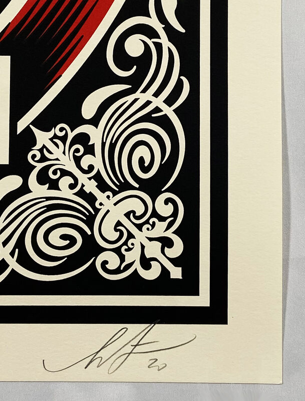 Shepard Fairey, ‘'Pax Romana' (w/SSI)’, 2020, Print, Serigraph print on cream, 100% cotton custom archival fine art paper., Signari Gallery