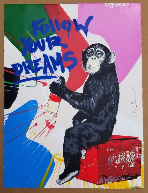 Mr. Brainwash, ‘Everyday Life’, 2020, Print, Mixed media with acrylic and silkscreen on paper, Artsy x Forum Auctions