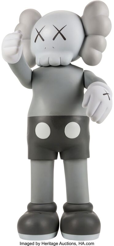 KAWS, ‘Companion (Grey)’, 2007, Other, Painted cast vinyl, Heritage Auctions
