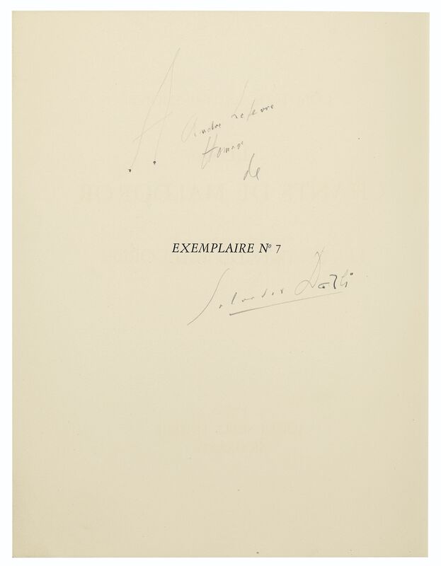 Salvador Dalí, ‘Lautréamont, Les Chants de Maldoror, Albert Skira, Paris, 1934’, Print, The complete set of 42 etchings, on Arches paper, Christie's