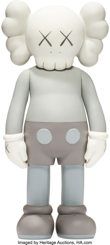 KAWS, ‘Five Years Later Companion (Grey)’, 2004, Sculpture, Painted cast vinyl, Heritage Auctions